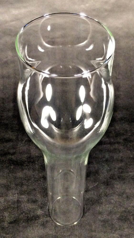 NEW 3" X 12" CLEAR GLASS OIL LAMP CHIMNEY for #2 BURNERS and 3" GALLERIES #CH954