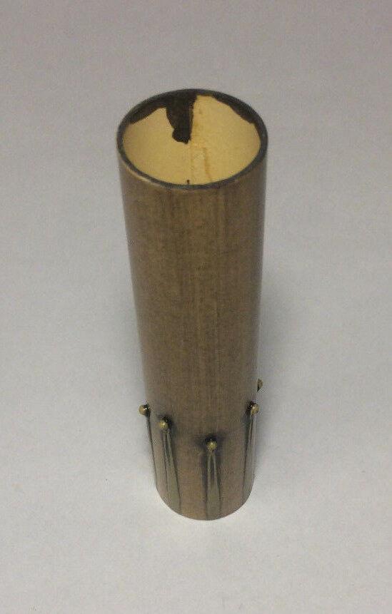 Antique Color 4" Paper Board Candle Chandelier Lamp Socket Cover, Candelabra 79A - Stone Door Lamps