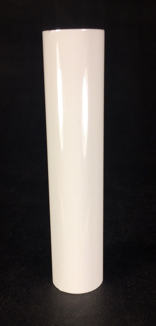 New 4" WHITE PLASTIC CANDELABRA SOCKET Chandelier CANDLE COVER  #CC927