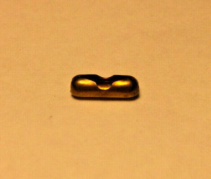 New #6 Brass Beaded Chain Connector With Antique Brass Finish #BC601A - Stone Door Lamps