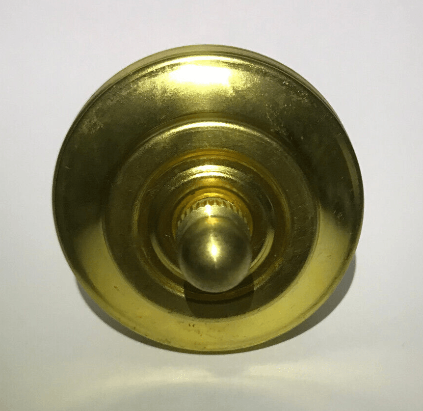 New Unfinished Brass Lamp Cluster Head, 3 - Lite, 3 Light, 1/8F Tap (3/8") #CH457U - Stone Door Lamps