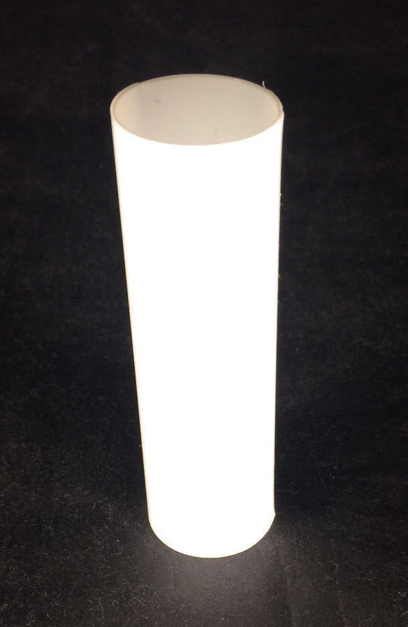 New 3" WHITE PLASTIC CANDELABRA SOCKET Chandelier Lamp CANDLE COVER  #CC919