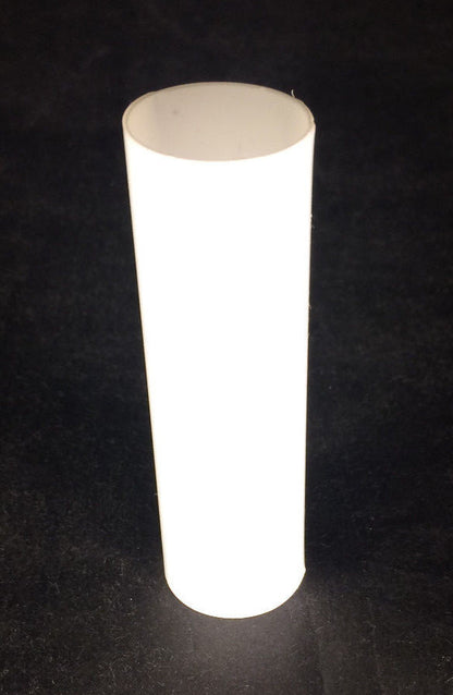 New 3" WHITE PLASTIC CANDELABRA SOCKET Chandelier Lamp CANDLE COVER  #CC919