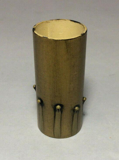 New 2" Antique Style Paper Board Candle Cover, Antique Color, Candelabra #CC971A - Stone Door Lamps