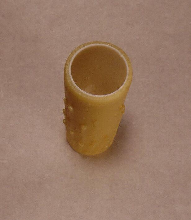 NEW 4" Gold PolyBeesWax Chandelier Standard Lamp Candle Cover with DRIPS CC912G - Stone Door Lamps