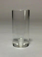 New Clear Acrylic Cylinder Shaped Lamp Harp Finial, 2 1/16" ht., 1" dia. #LF227 - Stone Door Lamps