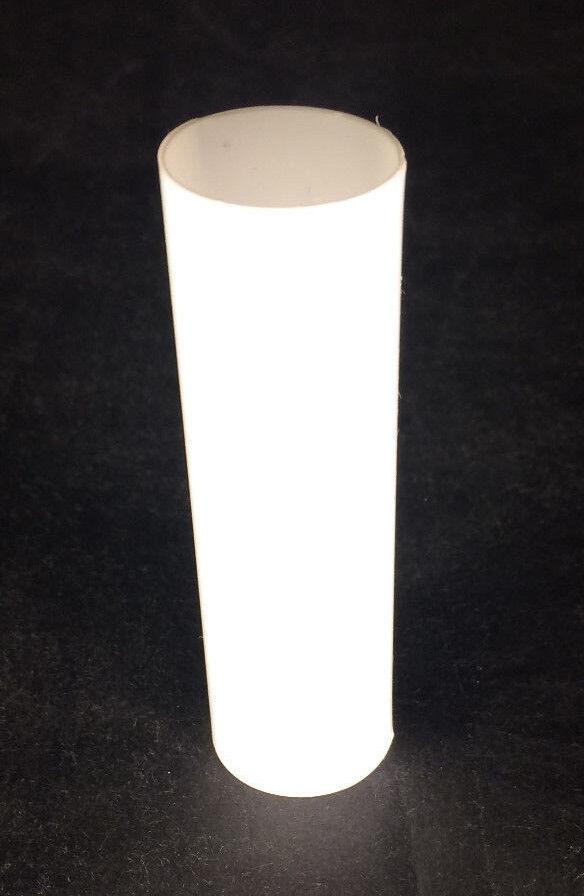 New 3" WHITE PLASTIC CANDELABRA SOCKET Chandelier Lamp CANDLE COVER #CC919 - Stone Door Lamps