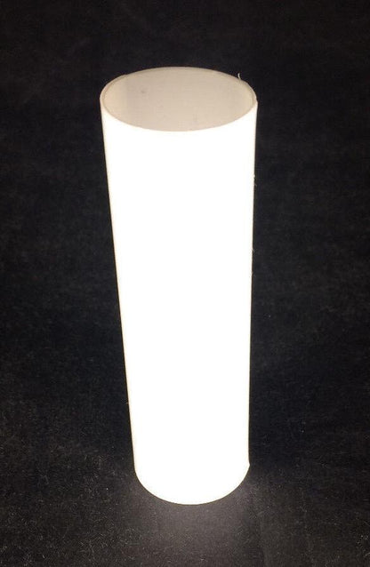 New 3" WHITE PLASTIC CANDELABRA SOCKET Chandelier Lamp CANDLE COVER #CC919 - Stone Door Lamps