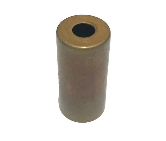 New 1 7/8" Raw Brass Lamp Socket Cup For Short Candelabra Sockets, 1" Dia. #660U - Stone Door Lamps