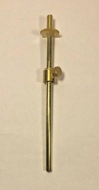New 4" - 6" Adjustable Shade Holder & Riser For Clusters, Unfinished Brass #SH417U - Stone Door Lamps