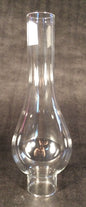 1 1/2" x 8" Clear Glass Lamp Chimney Vienna Bulge f/ Gem Artic & 0 Hornet burner