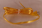 NEW 16' Clear Gold 18/2 Plastic Covered Lamp Cord Plug Set SPT - 2,U.L., #CS842 - Stone Door Lamps