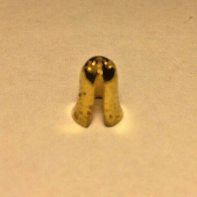 New Brass Bell End For #6 Beaded Pull Chain #BC602 - Stone Door Lamps