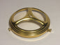 New 5" Fitter Unfinished Stamped Brass Shade Holder w/ 3 Set Screws, 1/8 IP #75U