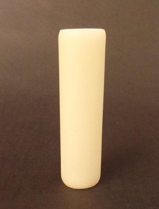 4" Ivory Smooth PolyBeesWax Chandelier Candelabra Candle Cover CC910W - Stone Door Lamps