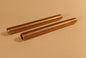 Lot Of 2 4" 1/8 IP Zinc Plated Steel Lamp Nipples 3/8" O.D., Rust Resistant #371