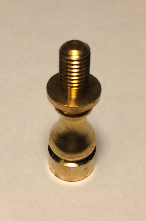 NEW 1" HEIGHT TURNED Brass Lamp SHADE FINIAL RISER - Unfinished Brass  #RIS67U