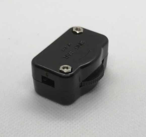 New Brown Hi-Low Inline Rotary Brightness Control Dimmer Switch For SPT-2 Cord