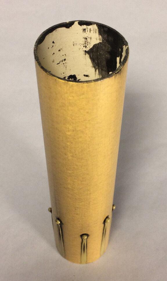 Antique Finish 6" Paper Board Candle Chandelier Lamp Socket Cover Standard 975A - Stone Door Lamps