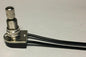 New Tall Nickel Rotary Canopy Switch, 5/8" Shank, 6" Long Wire Leads RS406N - Stone Door Lamps