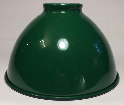 NEW 7 1/16" Metal Dome Lamp Light Shade Pendant Green Porcelain Industrial Style - Stone Door Lamps
