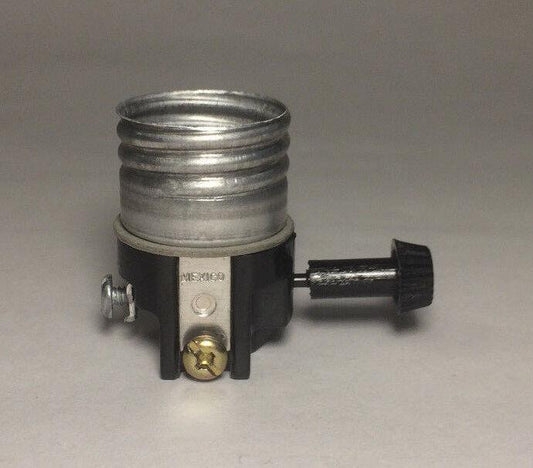 New Leviton Turn Knob Lamp Socket Interior for 3 Way 3 - Way Light Bulbs #SO207 - Stone Door Lamps