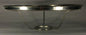 10" Solid Brass Under Burner Shade Ring Holder For Aladdin Burner, Nickel Plated