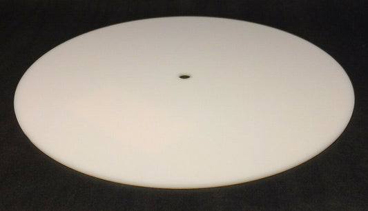 New Round Acrylic Fabric Lamp Shade Diffuser, 23.5" Dia. For Openings Of 24"+