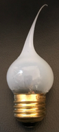 New, 10 Pack Of 7 1/2 Watt Silicone Tipped Light Bulbs, Standard Base, 4 1/2" Ht