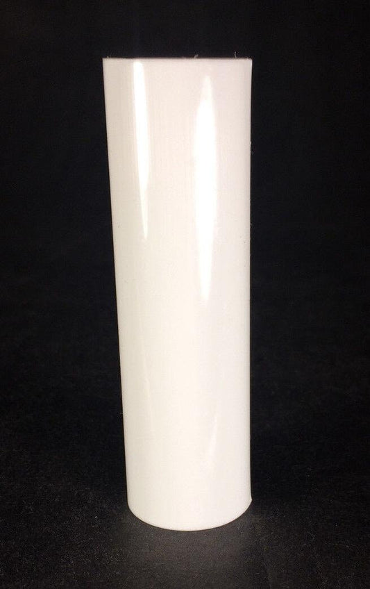 New 3" WHITE PLASTIC CANDELABRA SOCKET Chandelier Lamp CANDLE COVER #CC919 - Stone Door Lamps