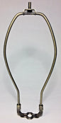 12" Antique Finish Heavy Brass Lamp HARP Shade Holder + Base for Lamp Repair