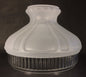 New 10" Satin Crystal Etched Glass Oil Lamp Shade #601 Style fits Aladdin #SH570
