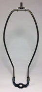 10" Brass Lamp HARP Shade Holder w/Base for Lamp Repair Antique Bronze Finish
