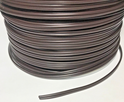 250 ft. Brown 22/2 Thin, Special Purpose 2 Wire Plastic Covered Lamp Cord