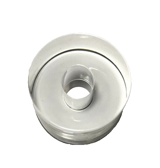 New 1" ht. Clear Acrylic Cylinder Shaped Lamp Break, 1  1/2" Diameter #AB246