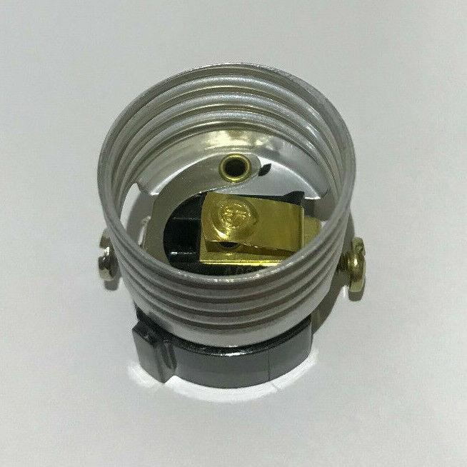 New Short Keyless Socket Interior, Medium Base E26, #SO204i - Stone Door Lamps