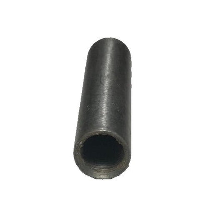 New 2" Brushed Steel Female Threaded Lamp Pipe, Rod, 1/8F Tap (3/8") #SP216S - Stone Door Lamps