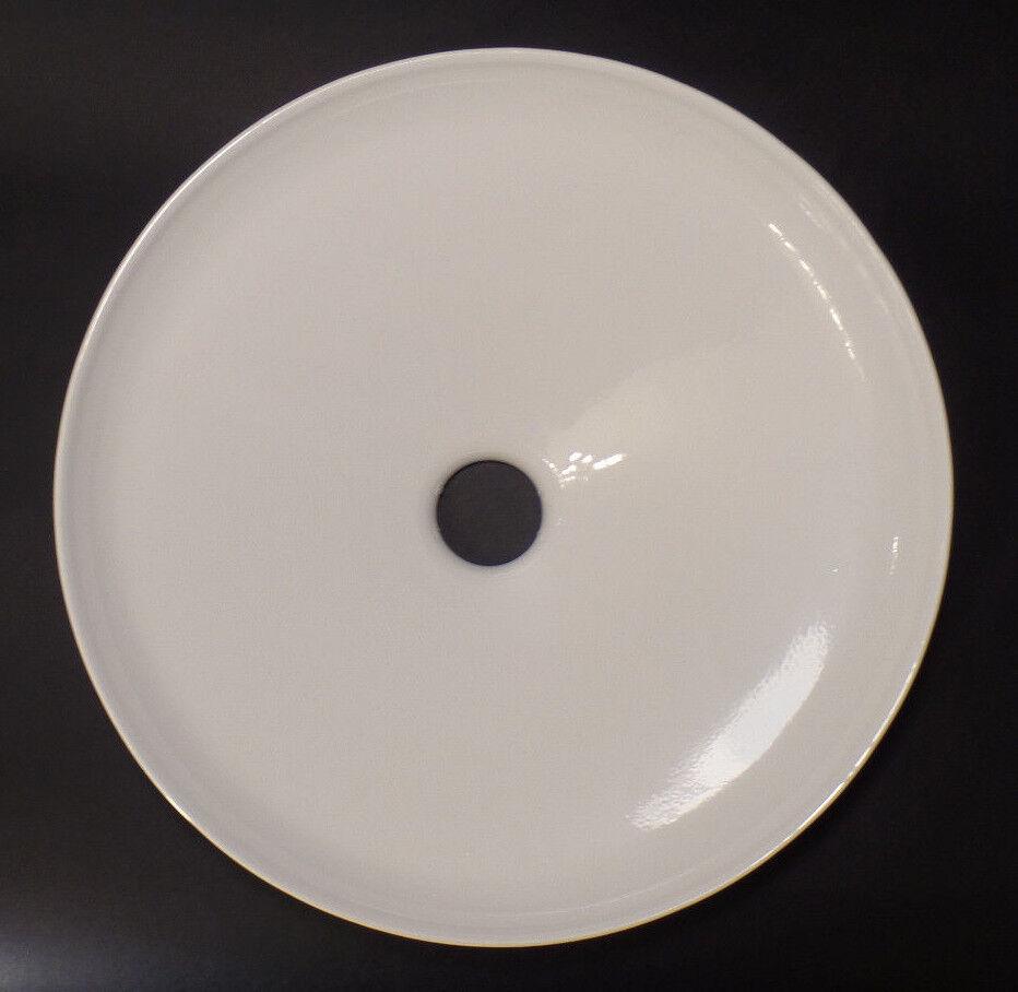 New 14" White Industrial Style Metal Lampshade, Porcelain Enamel Finish #iS384W - Stone Door Lamps