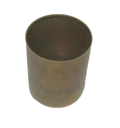 New 2" Raw Brass Lamp Socket Cup For Medium Base Sockets, 1 1/2" Dia. #SC661U - Stone Door Lamps