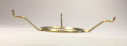 7" Fitter Brass Plated Tripod Shade Holder For No. 2 Queen Burners #TRI713 - Stone Door Lamps