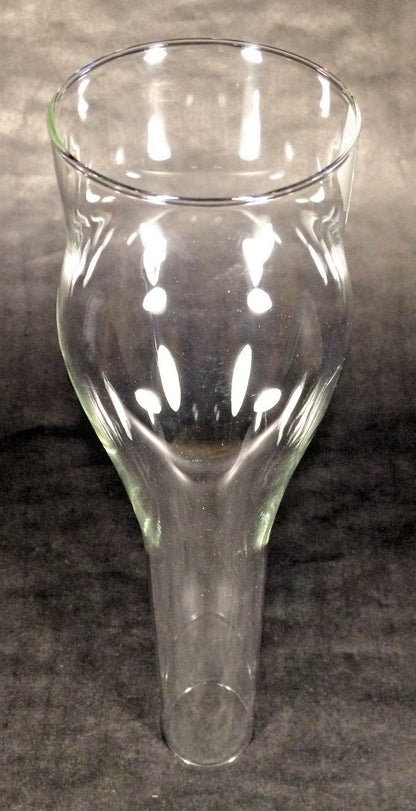 New 3" X 14" Clear Borosilicate Glass Oil Lamp Chimney, Fits #2 Burners #CH972