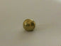 New 3/4" Diameter Brass Ball Finial, Cap, Unfinished Brass, 1/4-27F Tap #BF839U