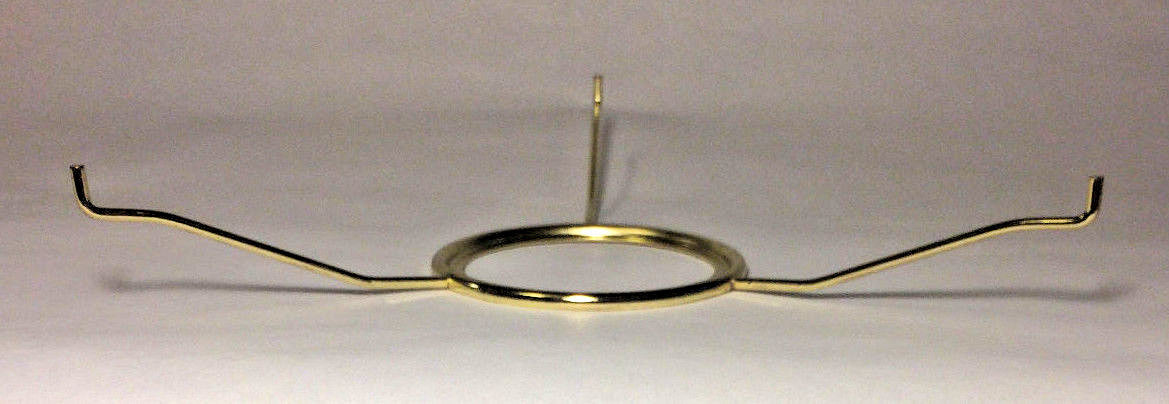 10" Fitter Solid Brass Tripod Shade Holder For Top Gallery Aladdin Burners #795