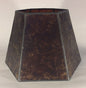9" x 14" x 10" Antique Amber Hexagon Style Mica Bridge Floor Lamp Shade #MS704M