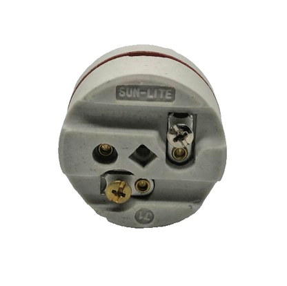 New 2 Piece Ring Type Medium Base Porcelain Socket Sign Receptacle, #SO113I