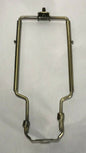 New 9"-11" Adjustable Heavy Duty Lamp Harp Shade Holder With Base, Antique Brass