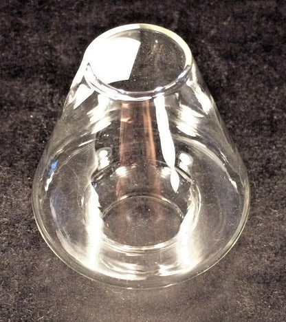 1 1/4" X 2 3/4" Pixie Night clear glass chimney for Pixie style oil lamp burners