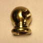 New 3-Way Unfinished Brass Lamp Arm Back, 7/8" Dia., 1/4Fx1/8Fx1/8F #AB486U