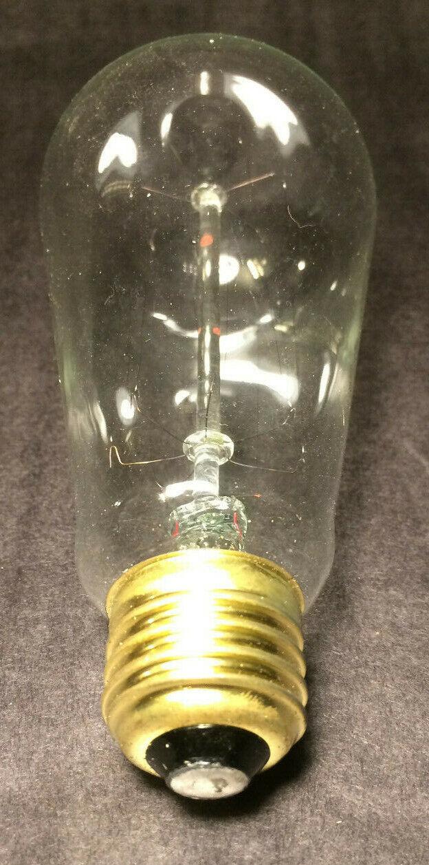 New Edison Base Squirrel Cage Filament Light Bulb, Antique Style, 60 Watt, #094 - Stone Door Lamps