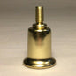 New 1" Height Lamp Shade Finial Riser, Brass Plated Steel & Lacquered #RIS64 - Stone Door Lamps